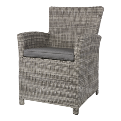 Tuinstoel Tropez Smoke, 2 stuks