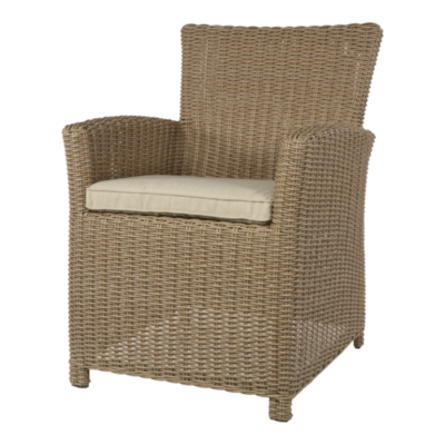 Tuinstoel Tropez Straw, 2 stuks