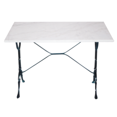 Wit marmeren tafel, 100x60x73 cm