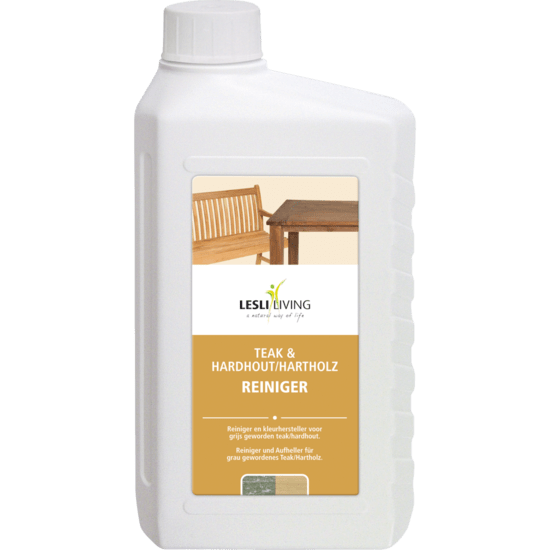 Teak & Hardhout reiniger fles 1000ml