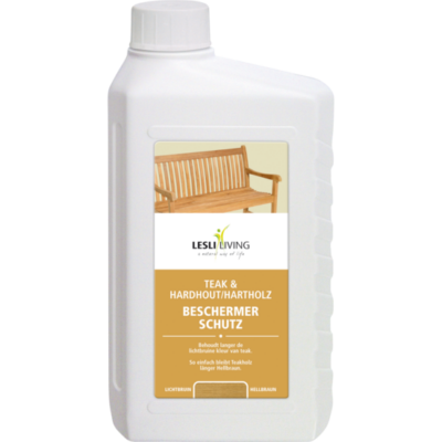 Teak protector (lichtbruin) voor naturel/nieuw teak fles 1000ml