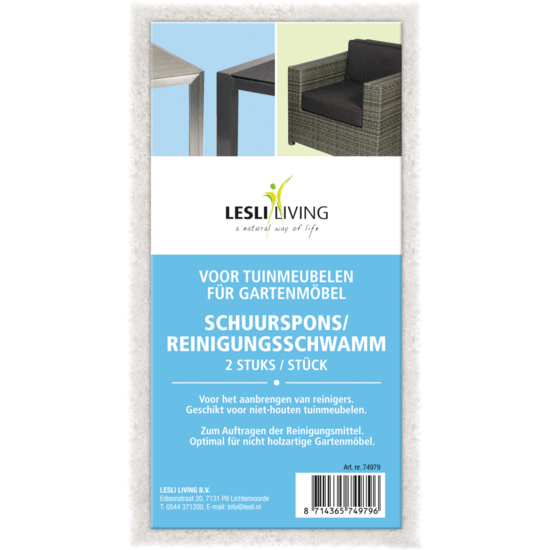 Scrubbing pads, niet voor hout, set 2 stuks. 10 stuks