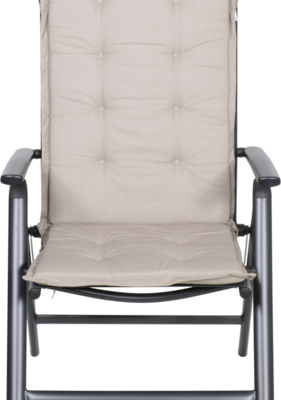 Tuinkussen East Harlem beige, lengte 115 cm, breedte 47 cm
