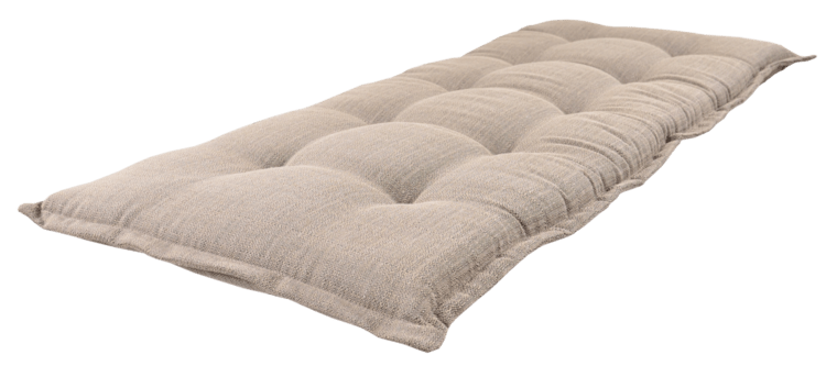 Bankkussen taupe, lengte 120 cm, breedte 50 cm, dikte 6 cm - Afbeelding 4