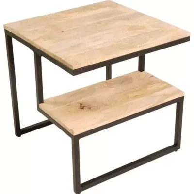 Houten bijzettafeltje Jack 50x50x40cm