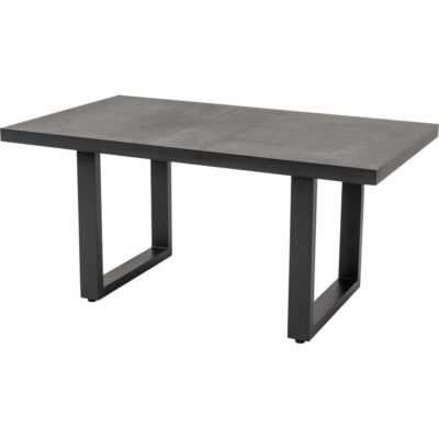 Loungetafel hoog Murcia Negro 140x85cm