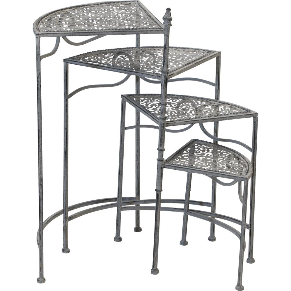 Plantentafel Romatic Viva la Vida grey wash, 4 hoogtes - Afbeelding 3
