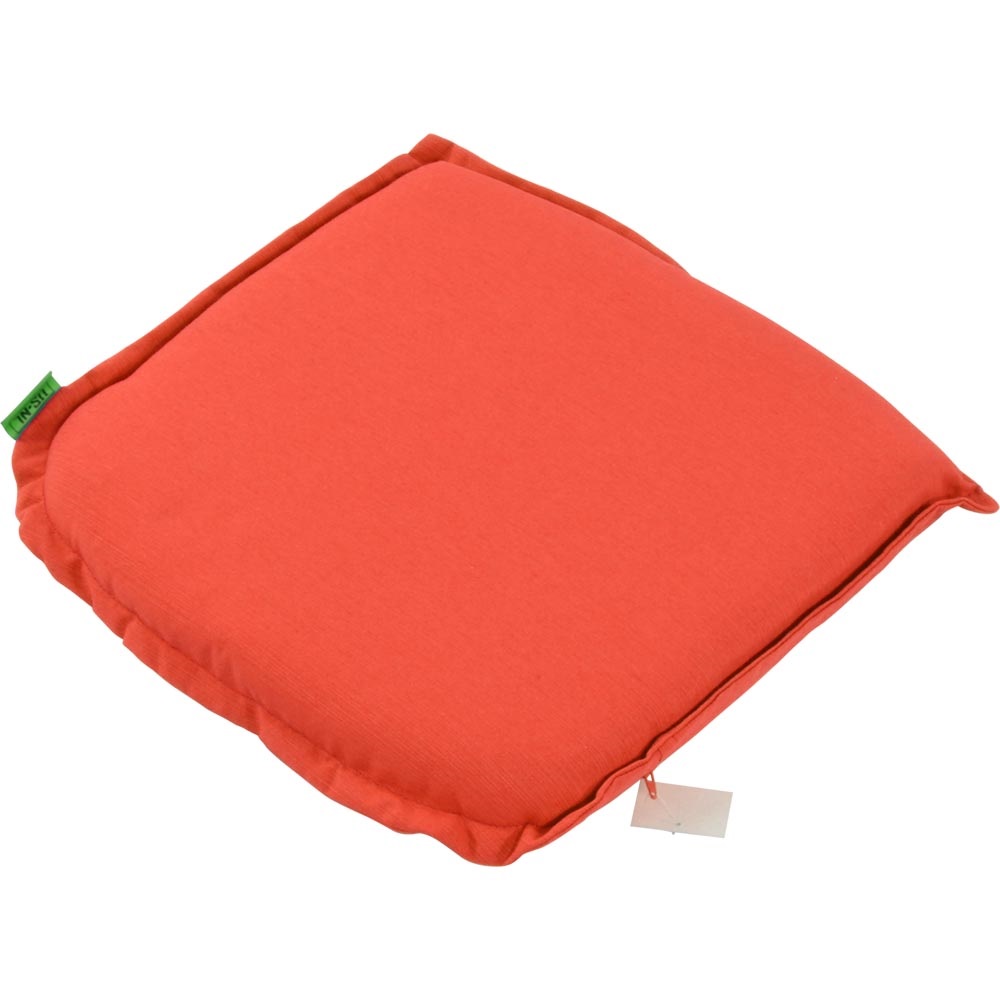 Zitkussen Boston Deep Red, lengte 46 cm, breedte 47 cm - Afbeelding 5