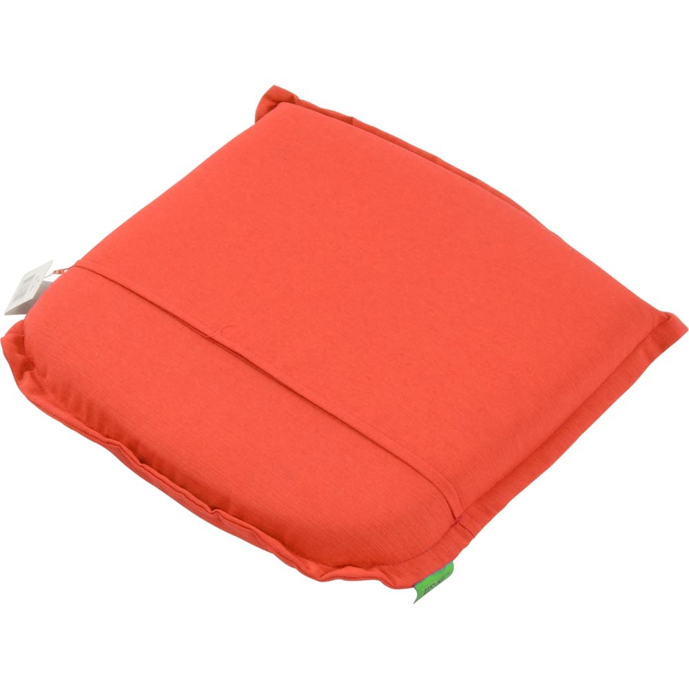 Zitkussen Boston Deep Red, lengte 46 cm, breedte 47 cm - Afbeelding 4