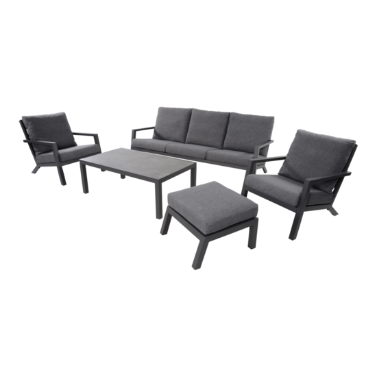 Tuintafel Down Town lounge, lengte 120 cm, breedte 70 cm, hoogte 43 cm. - Afbeelding 4