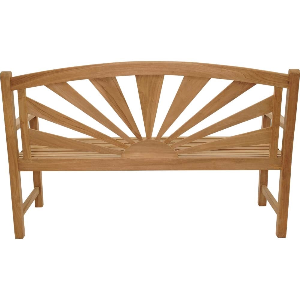Bank teak Sunburst 156cm - Afbeelding 4