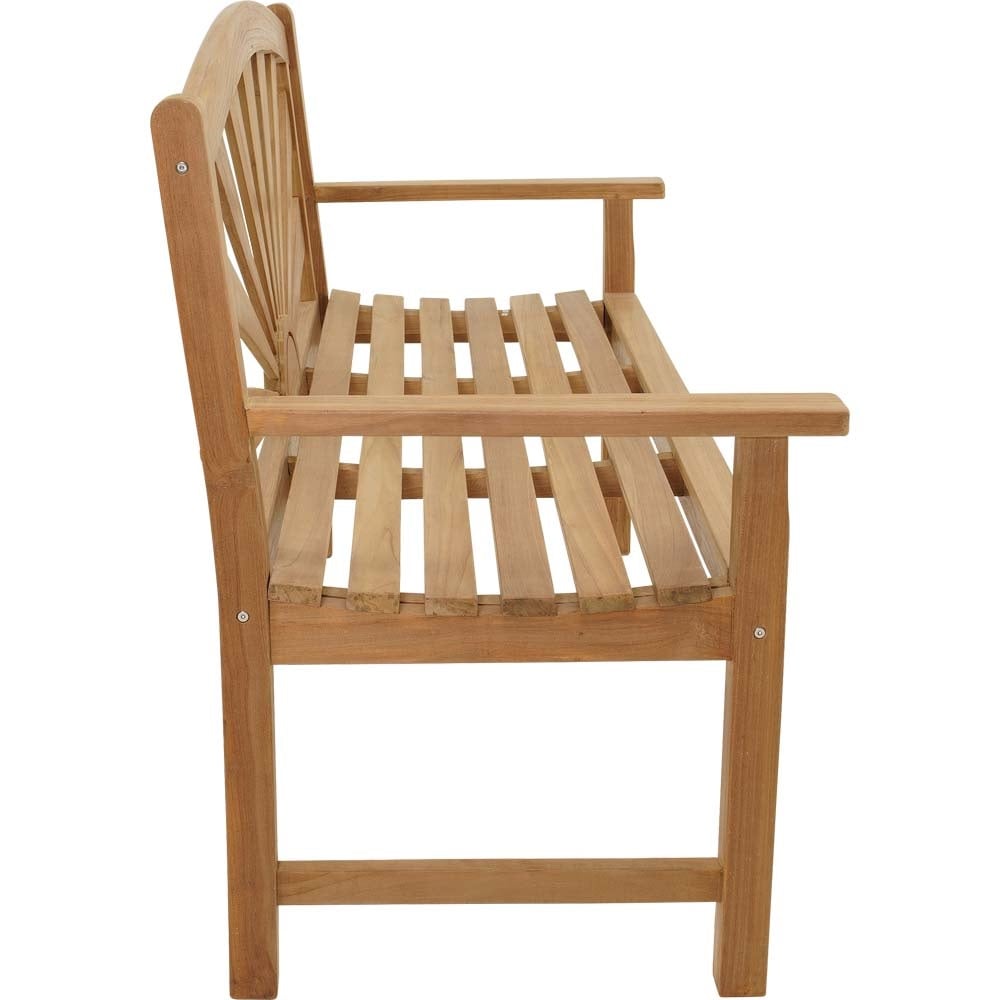 Bank teak Sunburst 156cm - Afbeelding 5