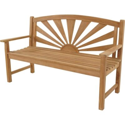 Bank teak Sunburst 156cm