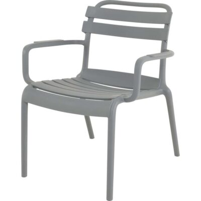 Loungestoel Torvi grijs