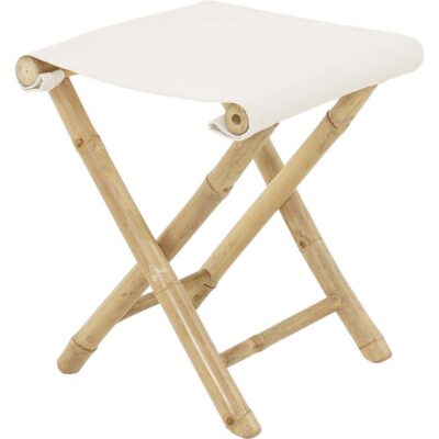 Krukje bamboe met canvas doek