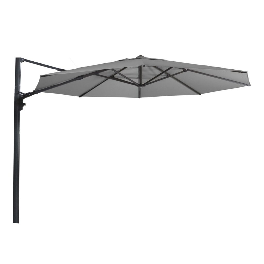 Zweefparasol Virgo Up grijs ø3,5 meter