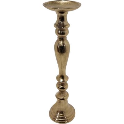 Kandelaar Brush goud 52cm