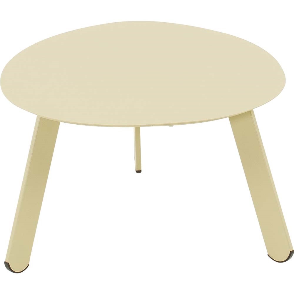 Bijzettafeltje Tiki 55x46x31cm beige - Afbeelding 4