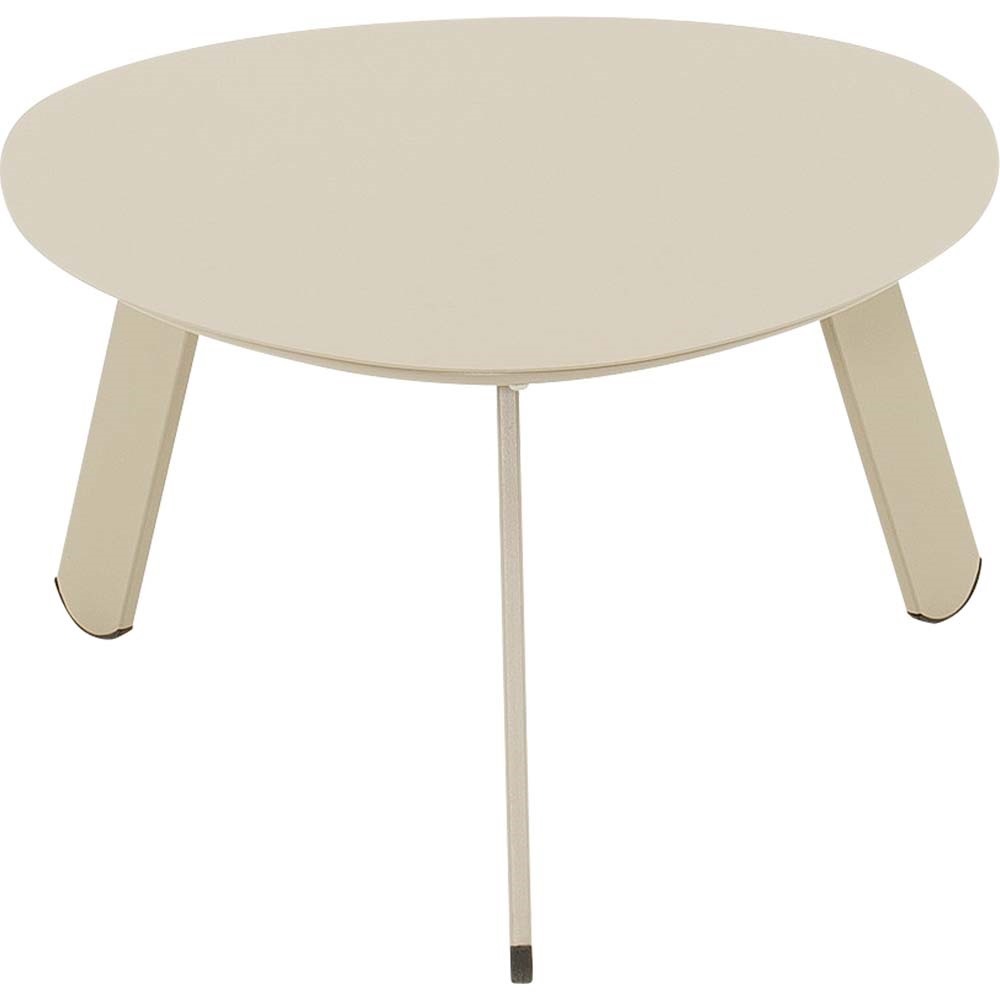 Bijzettafeltje Tiki 55x46x31cm taupe - Afbeelding 2