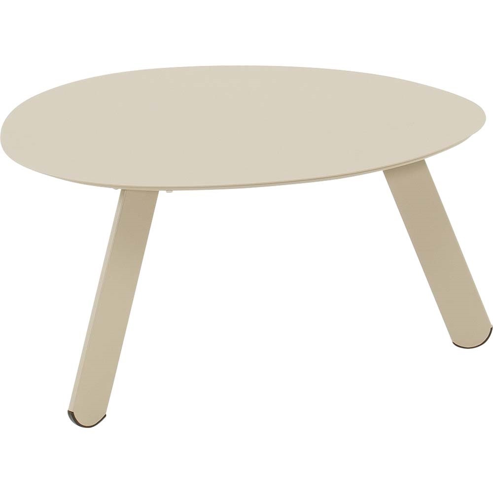 Bijzettafeltje Tiki 55x46x31cm taupe - Afbeelding 5